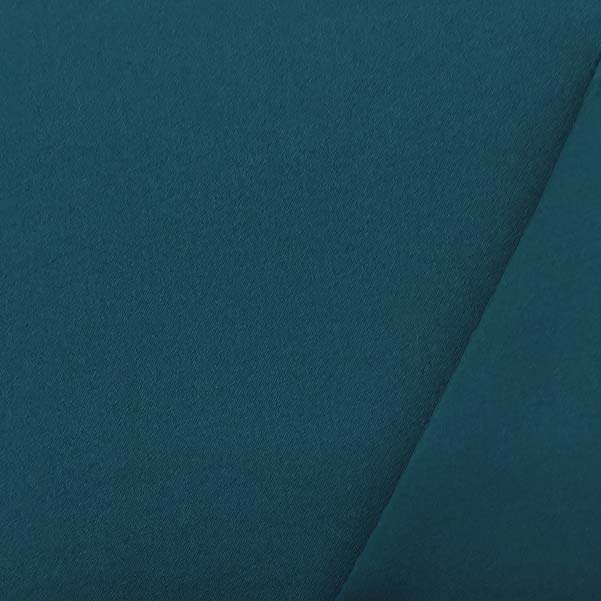 Gabardine mano lana verde petrolio